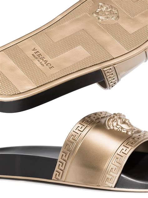 versace slides fake|farfetch versace slides.